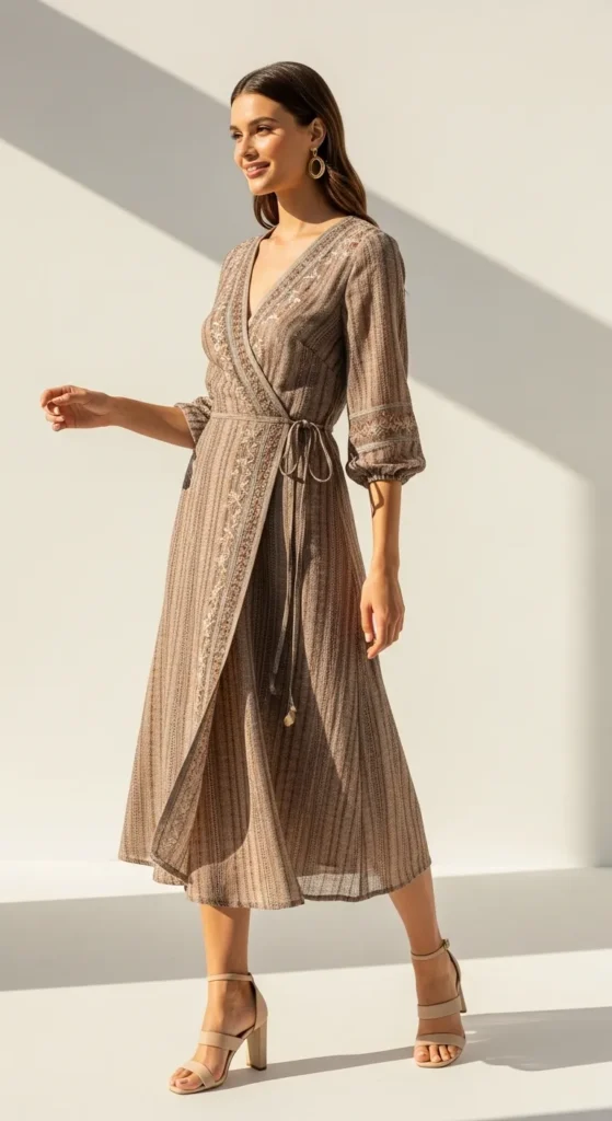  Wrap Dress Silhouette