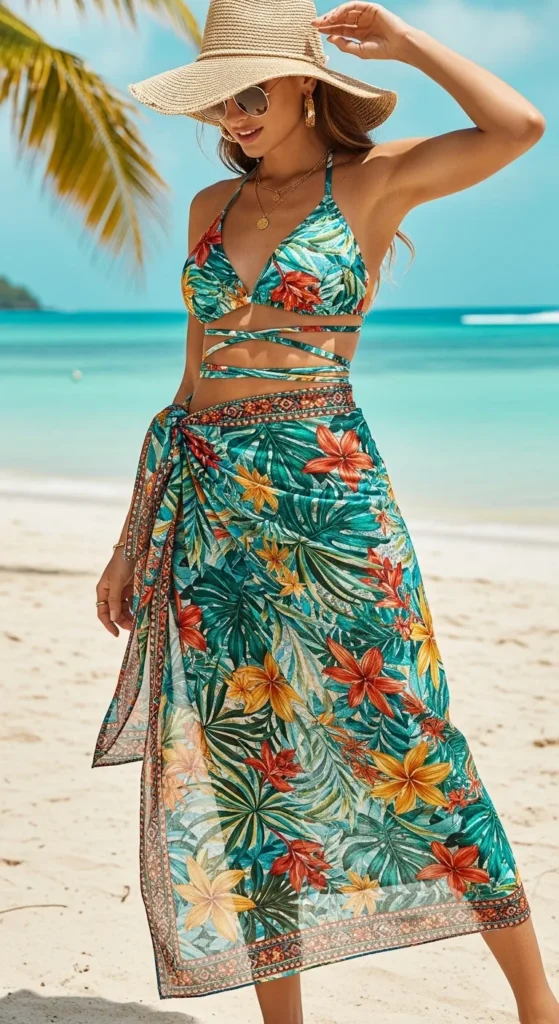 Classic Beach Wrap Skirt