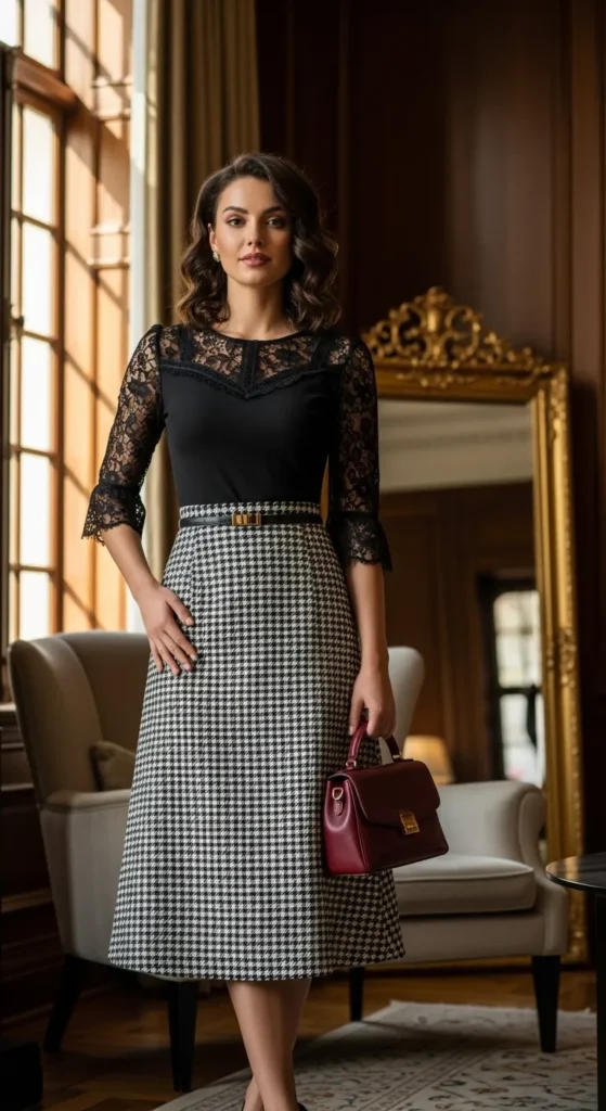  Heritage Print Statement Look