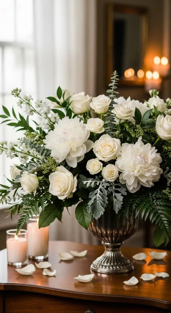 The Flowers — White, Green, and Abundantly Simple