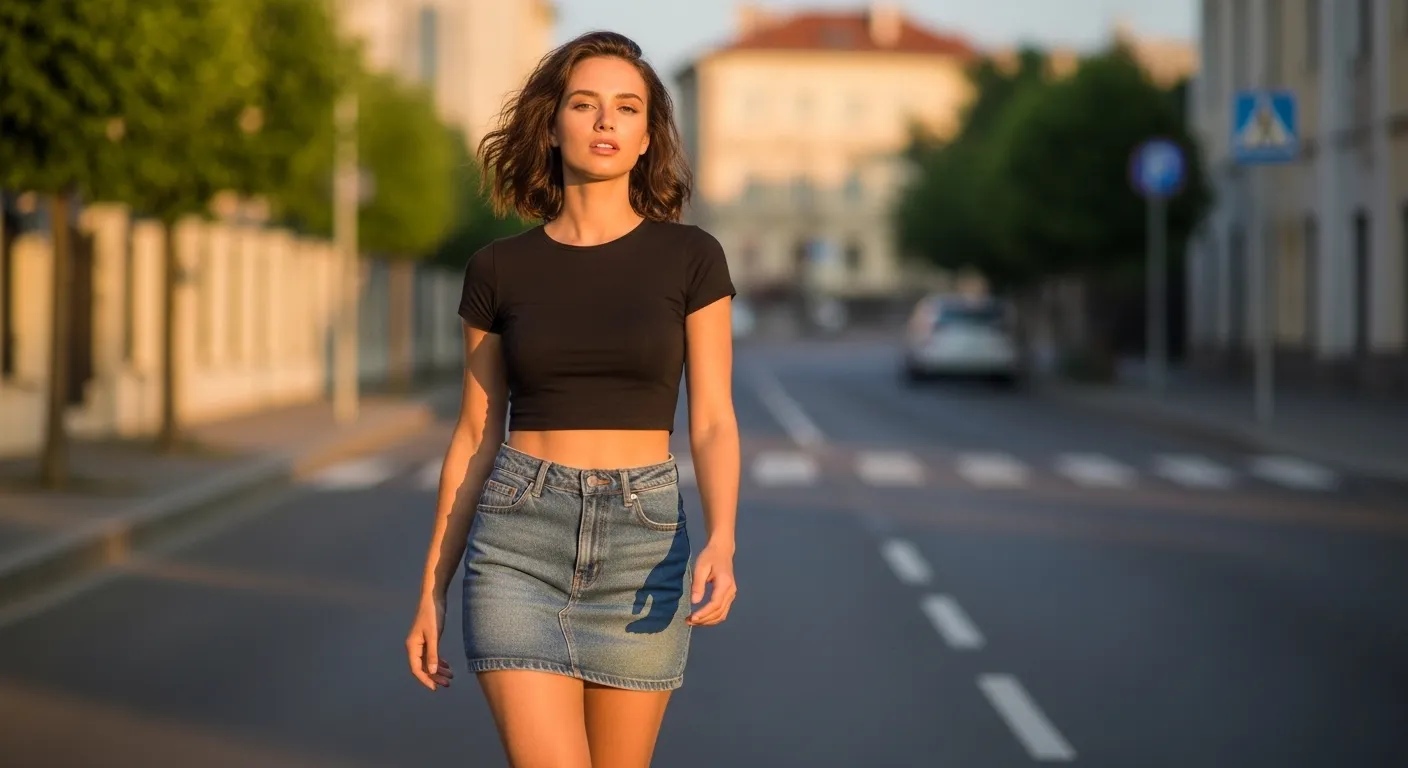 Denim Mini Skirt Ideas