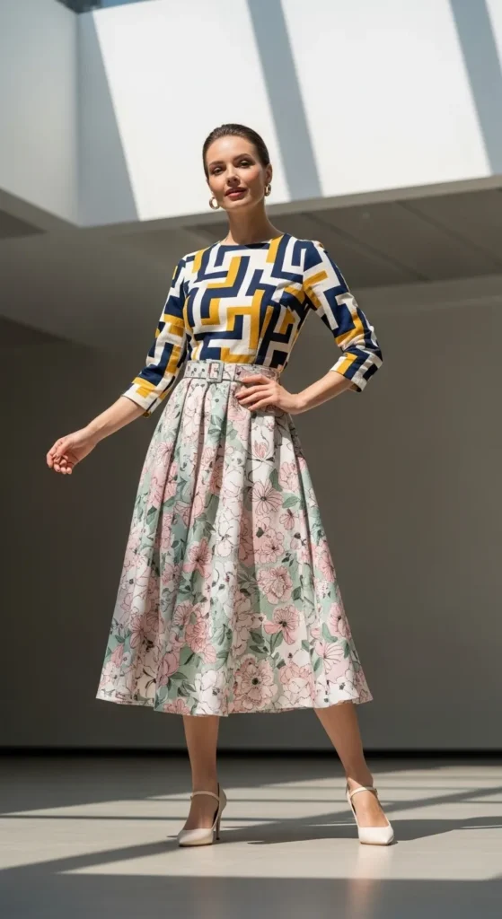 Maximalist Print Mixing
