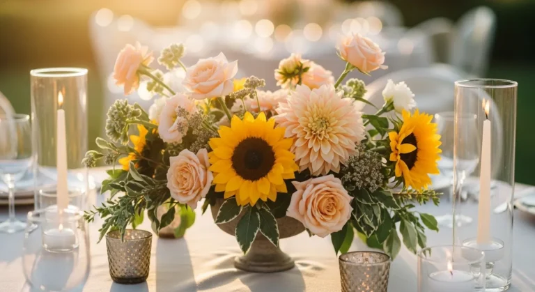 Sun Kissed Summer Wedding Centerpieces to Inspire You