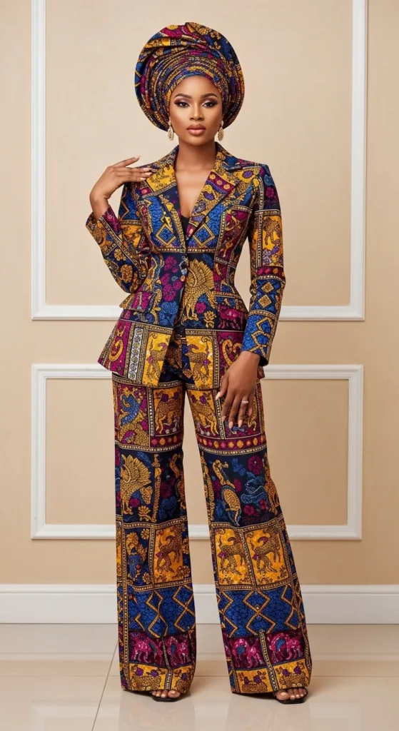 Head-to-Toe Ankara Moment