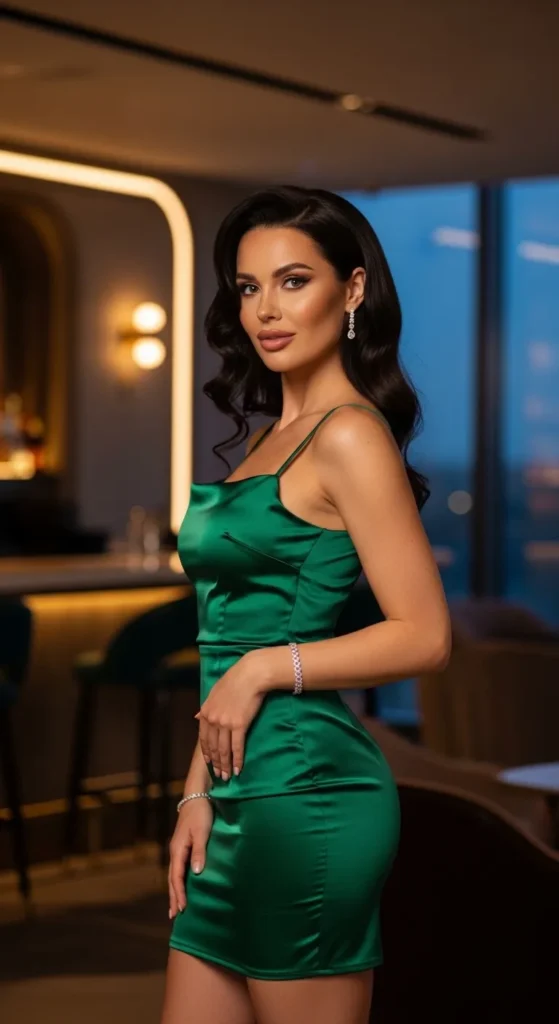 The Emerald Green Evening Mini