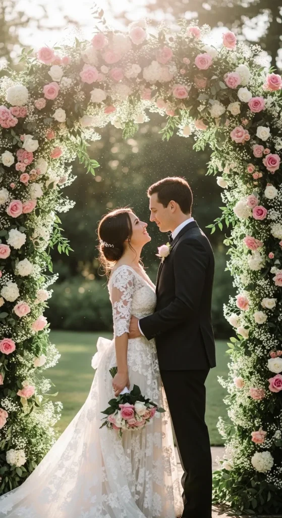 Ceremony Floral Arch