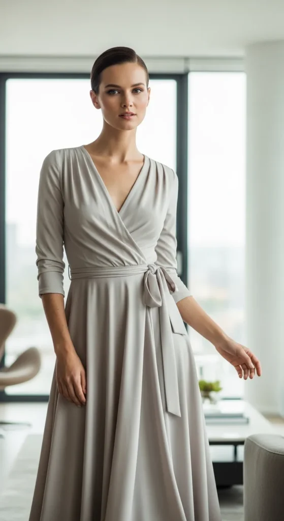 Simple Wrap Dress