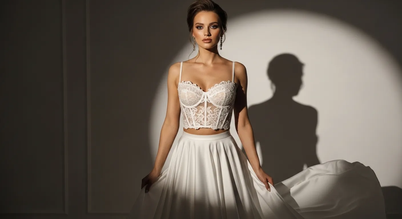 Chic Two-Piece Bridal Sets That Are Redefining Modern Wedding Style