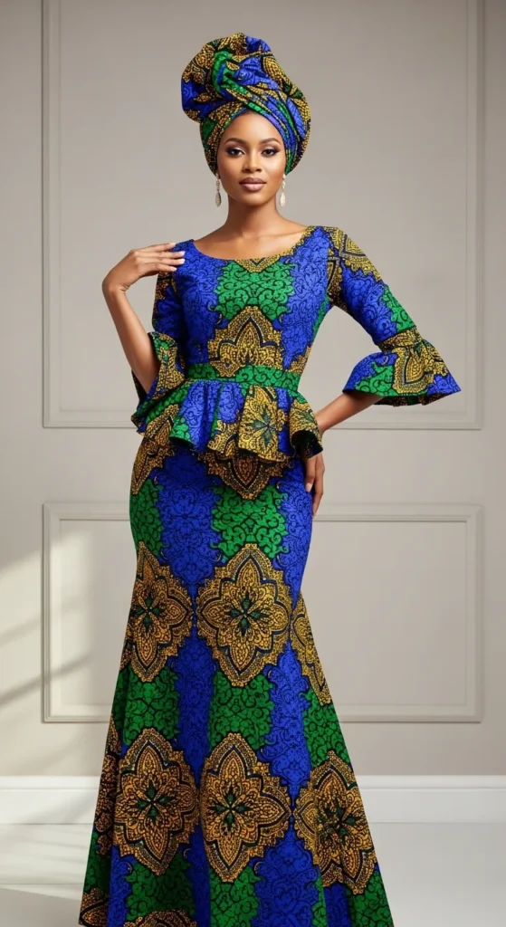 Matching Headwrap and Outfit Sets