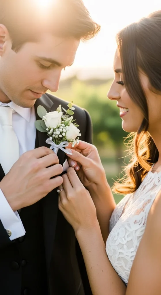  Buttonhole and Corsage