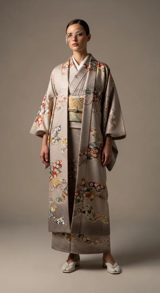 Layered Kimono Look