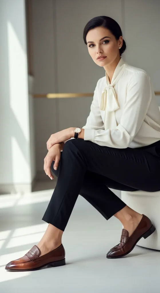 Leather Loafers
