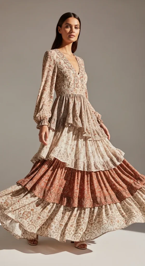 The Tiered Maxi Dress