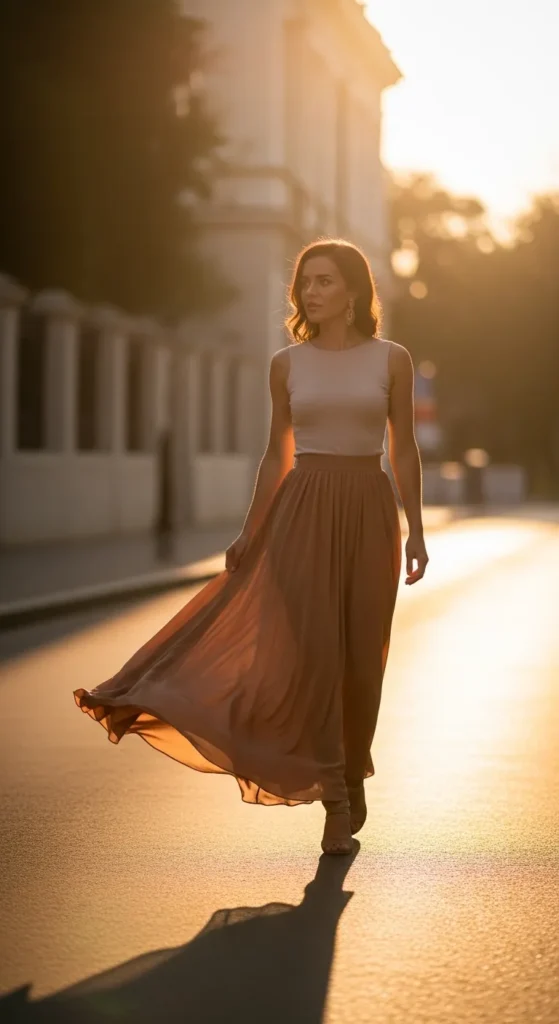 Maxi Skirt Style Ideas