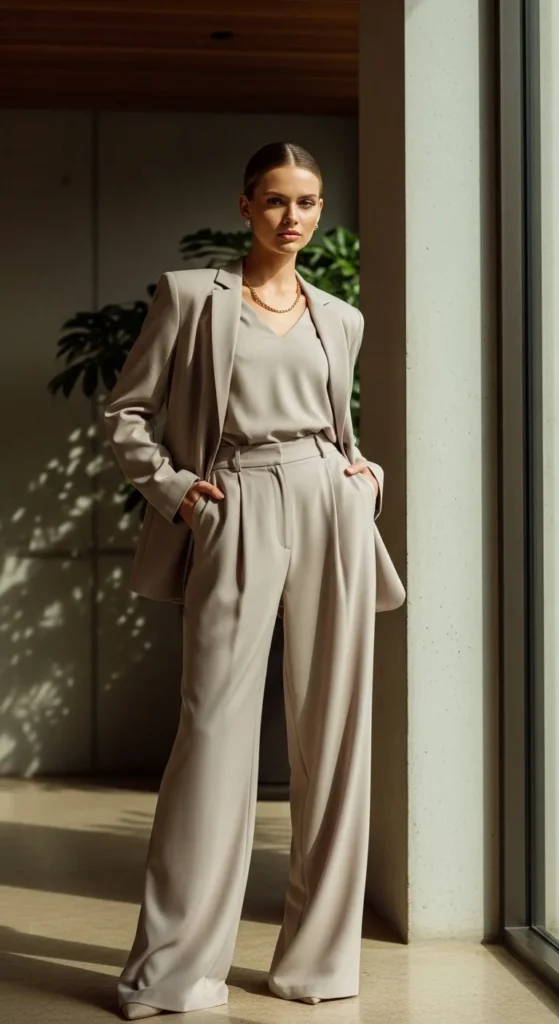 Fitted Co-Ord Set Look