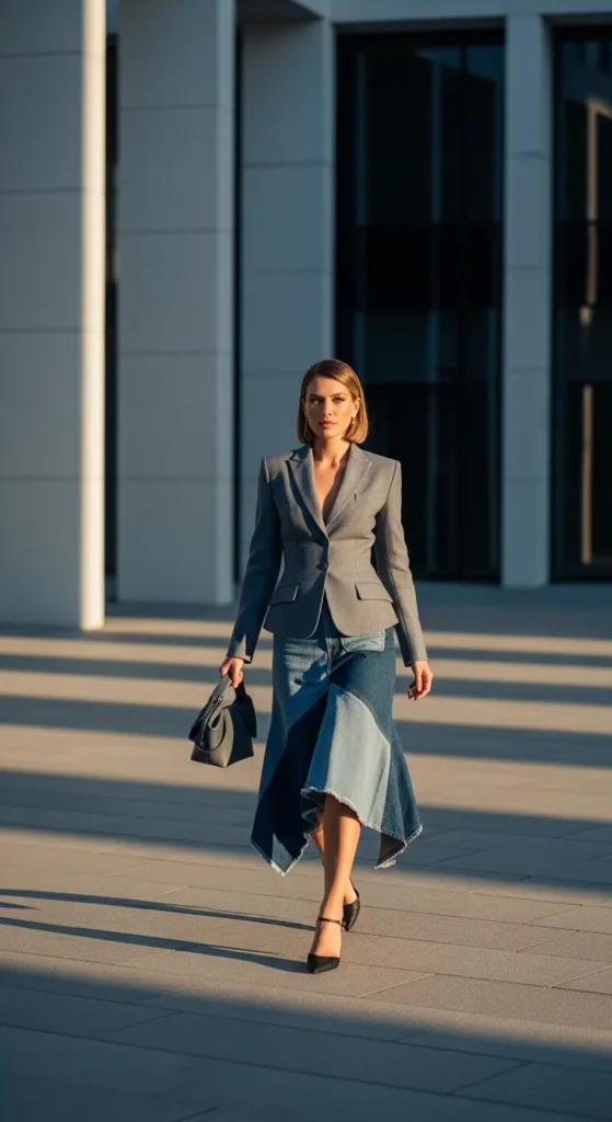  Denim Skirt Outfit Ideas