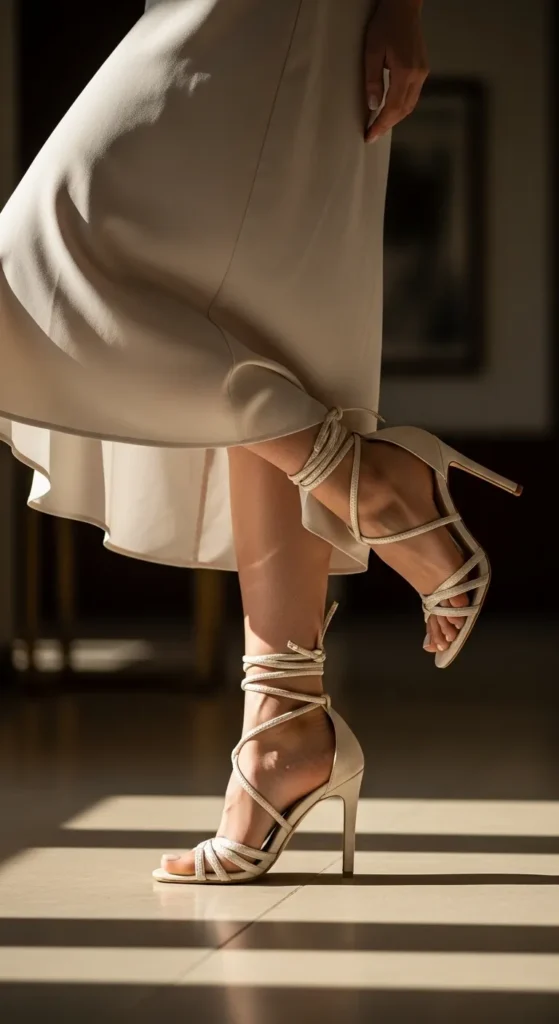 The Strappy Heeled Sandal — The Classic Choice