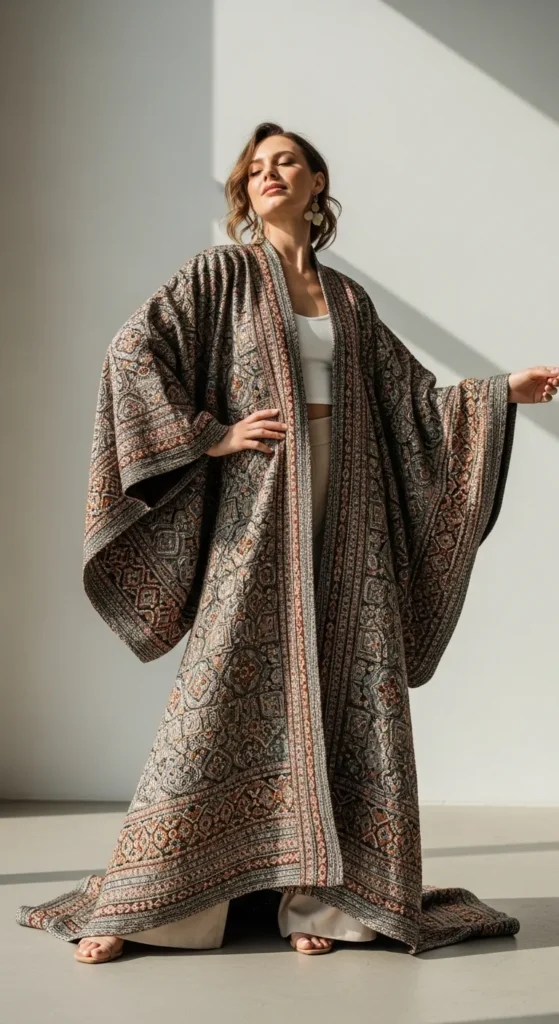 Oversized Kimono Silhouette