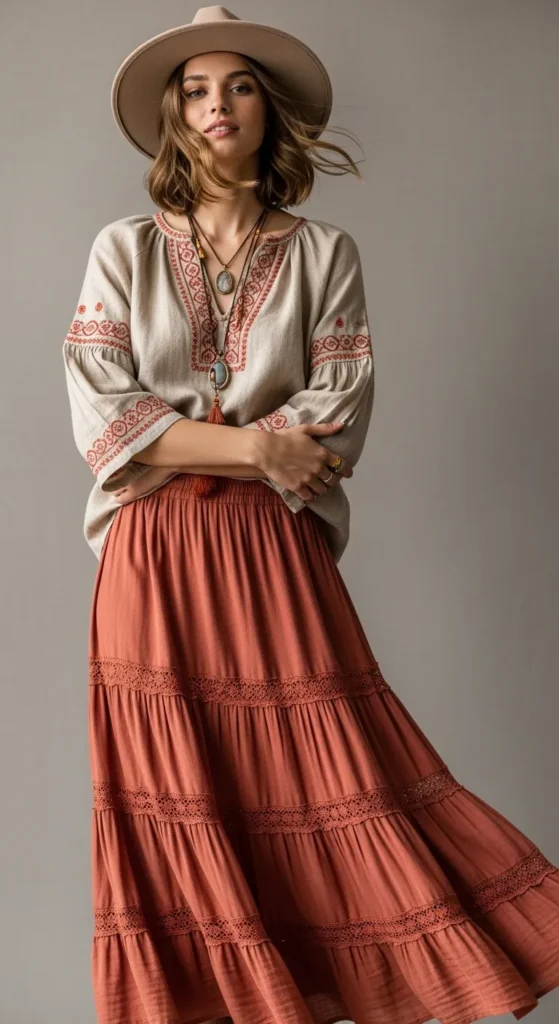 Earthy Tones Head to Toe