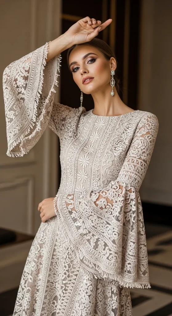Bell Sleeve Dress — Drama in the Best Way