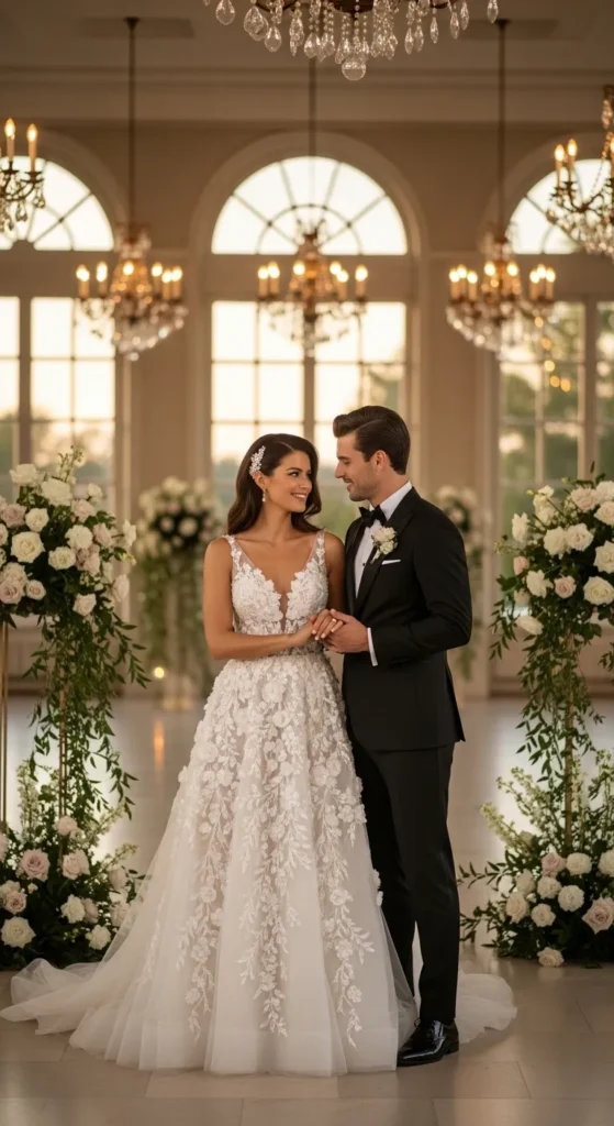 Romantic Floral Bridal Dresses That Will Take Your Breath Away