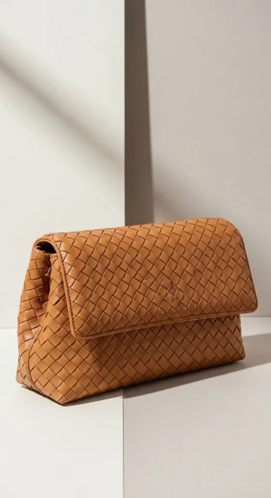 Woven Leather Bag