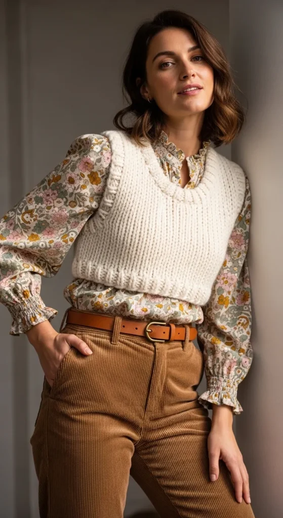 Layered Texture Outfit
