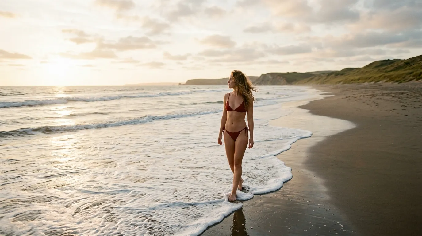 Red Bikini Set Looks for Summer
