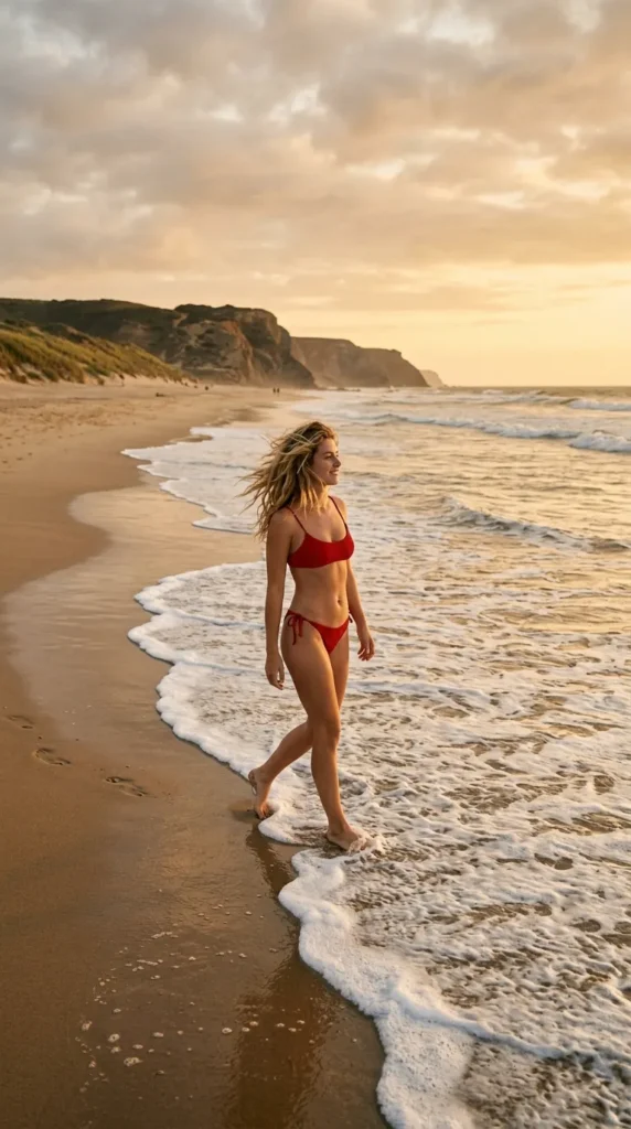 Red Bikini Set Looks for Summer