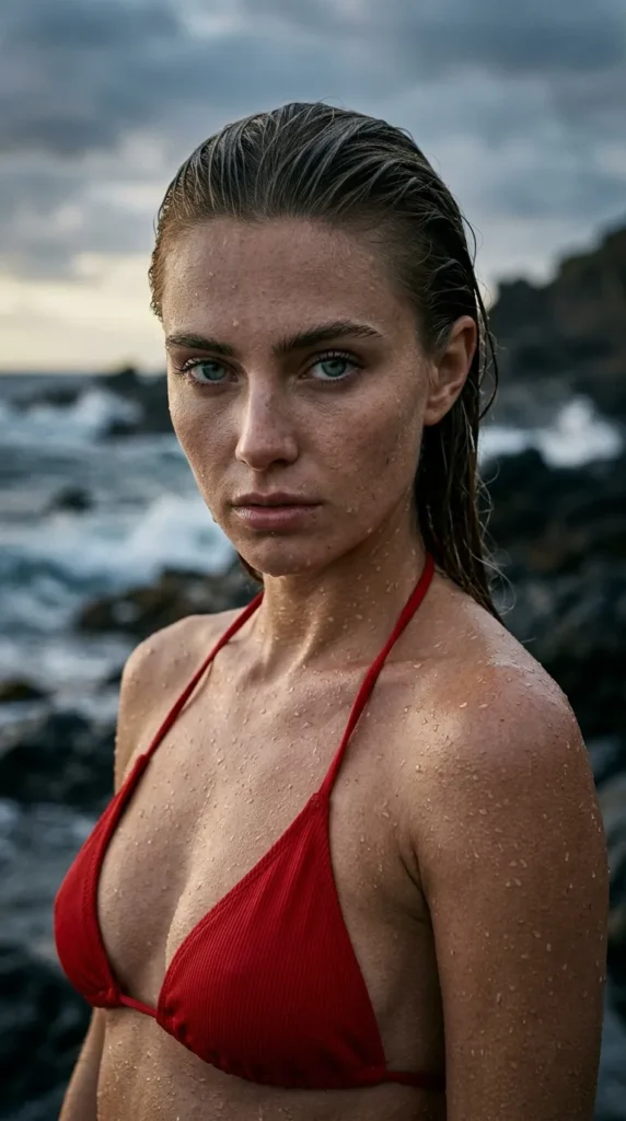 The Red Underwire Bikini with High-Waisted Bottoms — The Most Flattering Silhouette of the Season