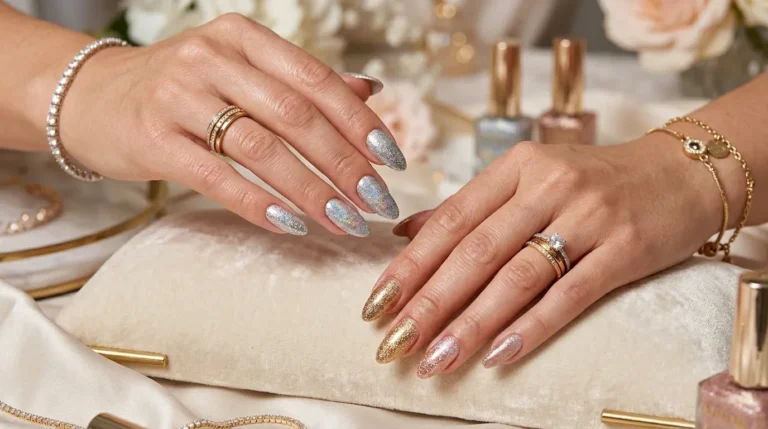 Glitter Ombre Nails Ideas