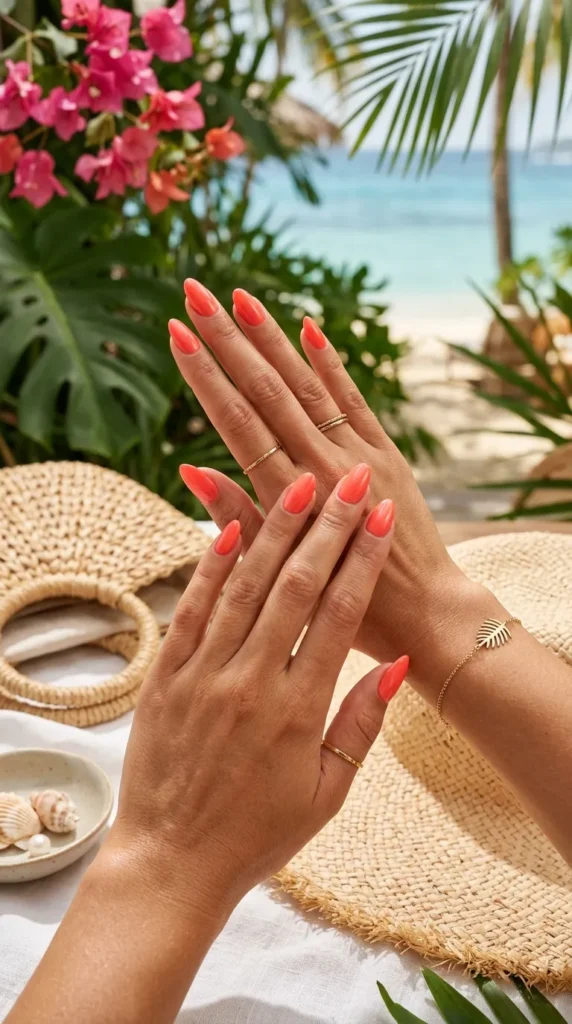 Coral Nails