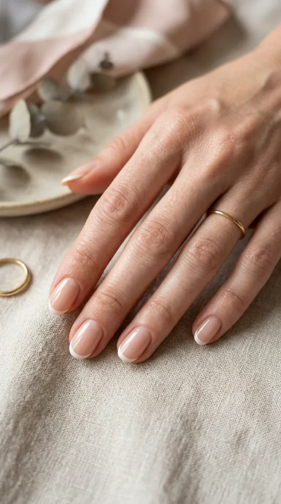 Micro French Tip Nails