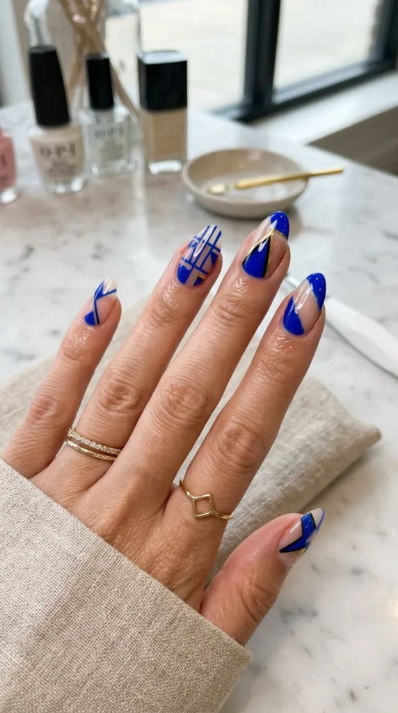 Heart Accent Nails
