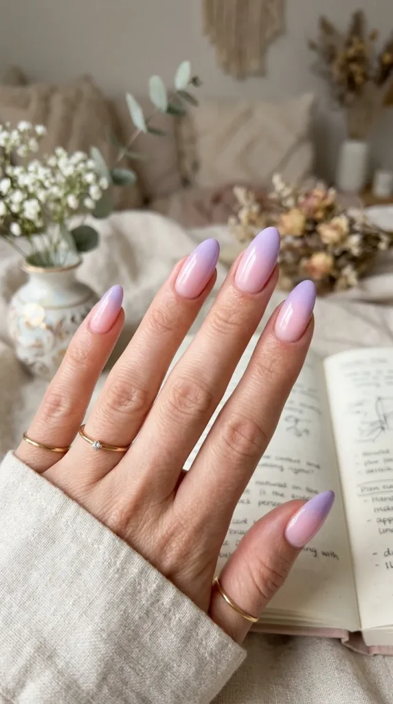 Pastel Ombre Nails