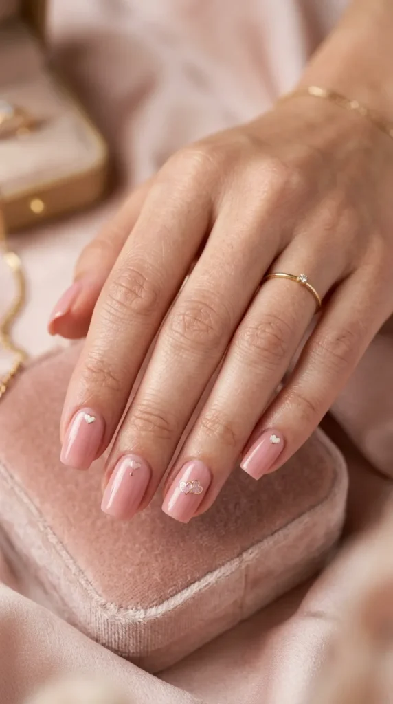Simple Star Nails