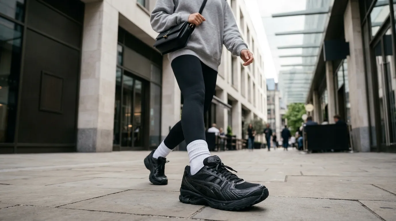Black Asics Outfit