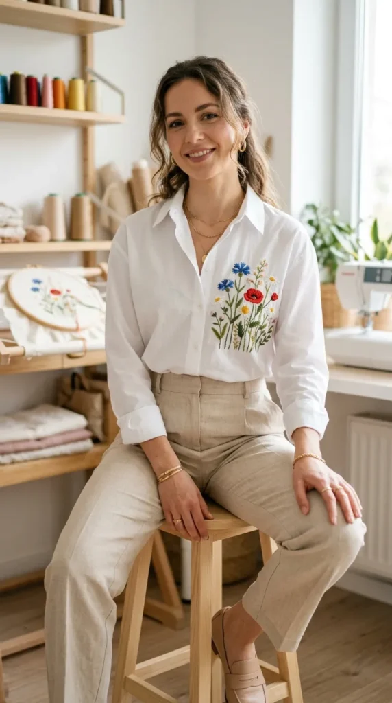 Embroidery Over Stains or Damage