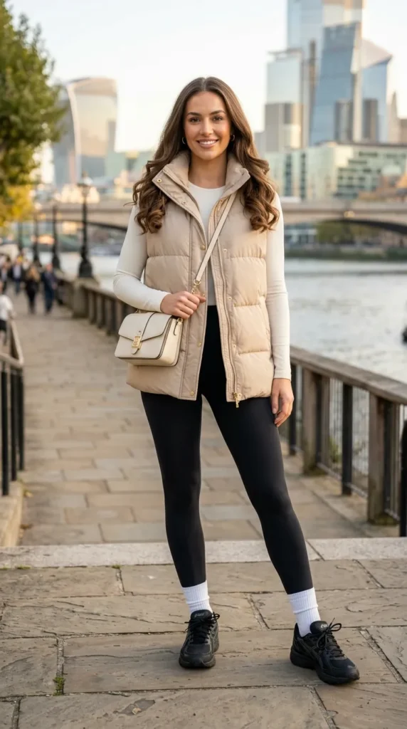  Layered Athleisure with Vest