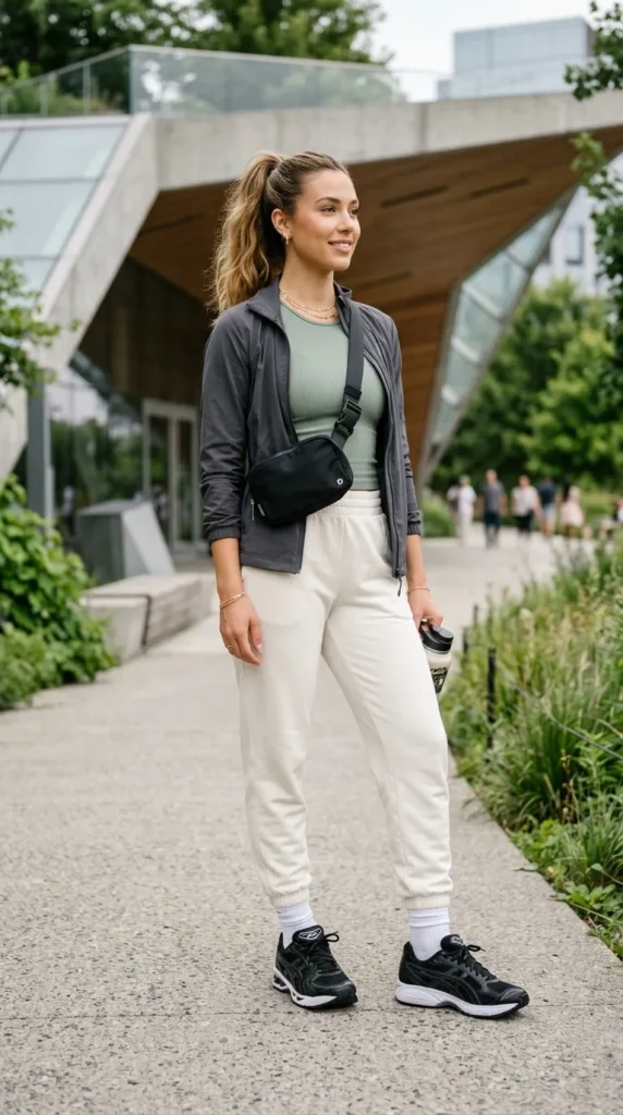 Color Blocked Athletic Look