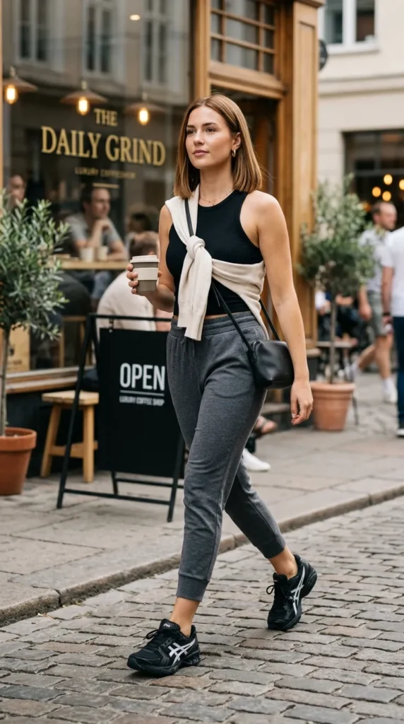  Joggers with Fitted Tank